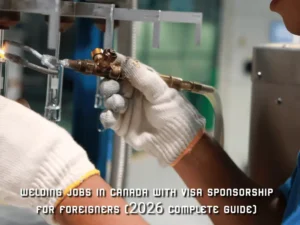 Welding Jobs in Canada with Visa Sponsorship, LMIA & Work Permit + PR Pathway for Foreigners